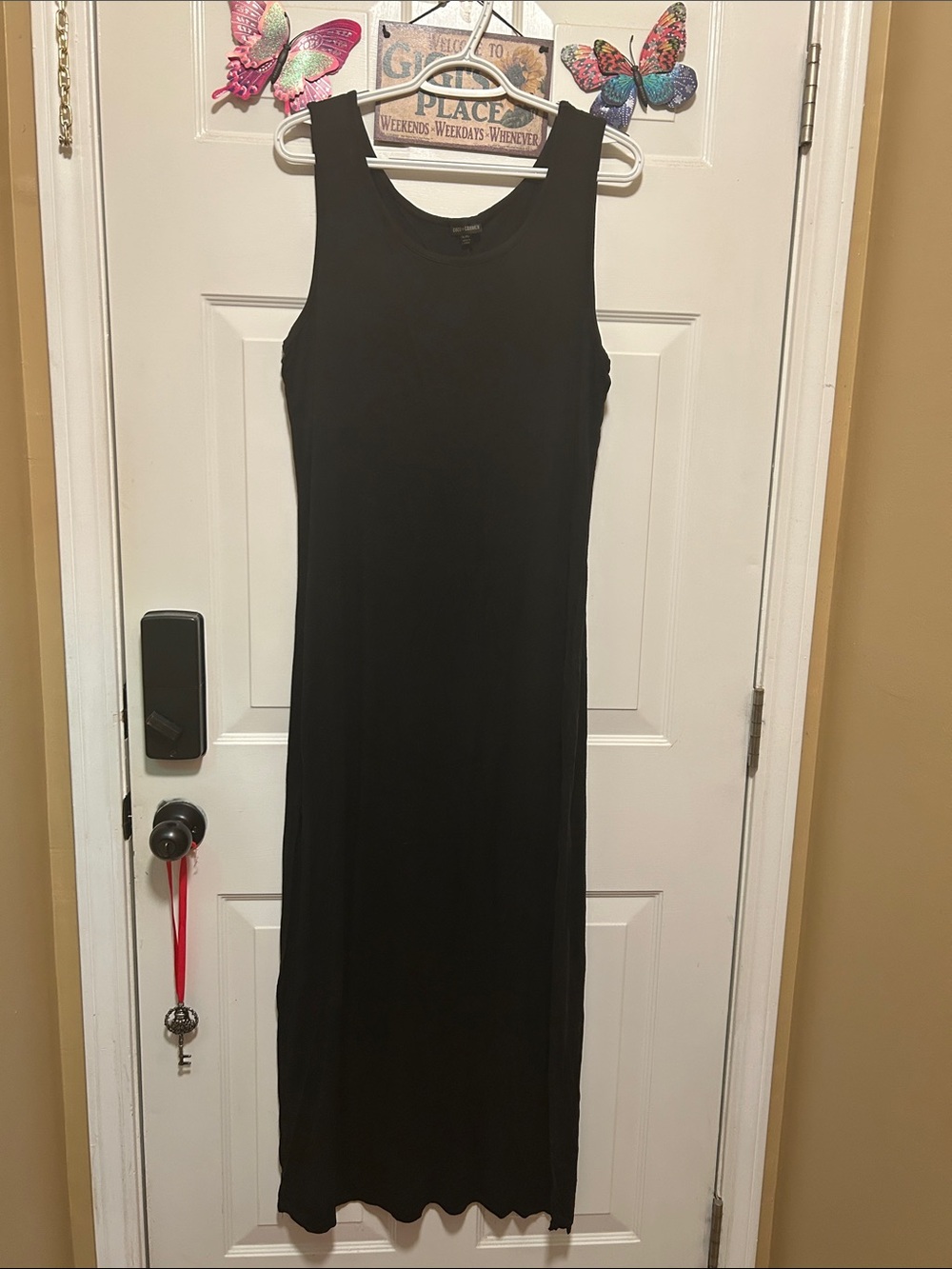 Coco + Carmen Black Sleeveless Maxi Dress